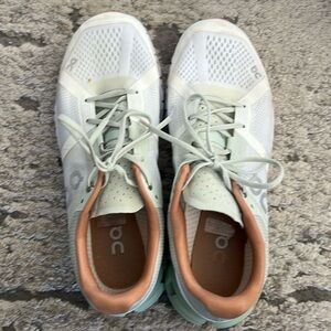 On women’s running shoes